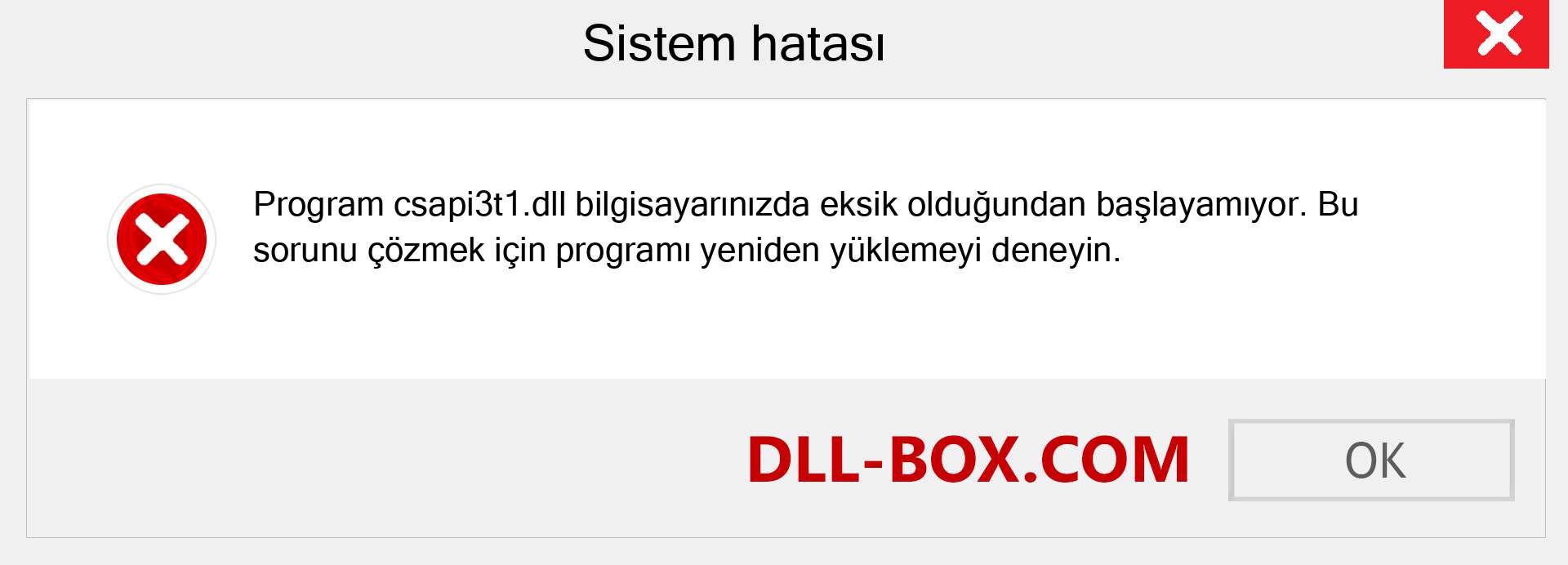 csapi3t1.dll dosyası eksik mi? Windows 7, 8, 10 için İndirin - Windows'ta csapi3t1 dll Eksik Hatasını Düzeltin, fotoğraflar, resimler